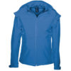 Hooded Softshell Men B&C - azure