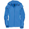 Ladies Hooded Softshell B&C - azur