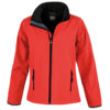 Bedruckbare Damen Soft Shell Jacke Result - red/black