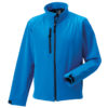 Soft Shell Jacket Russel - azure bluie