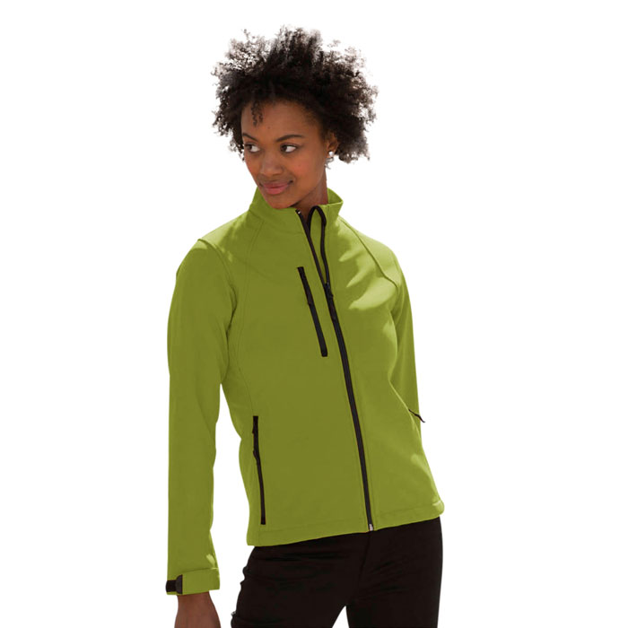 Ladies Soft Shell Jacket Russel - cactus Ladies Soft Shell Jacket Russel - cactus