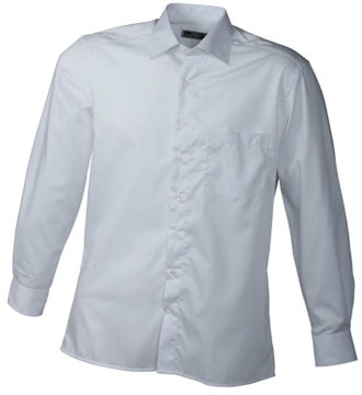 Werbeartikel Business Hemd Shirt longsleeved - white