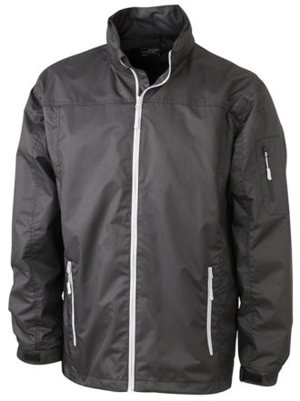 Werbemittel Windbreaker Toronto - black/silver