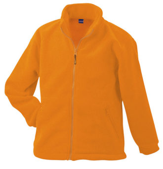 Werbemittel Jacke Fleece Kinder - orange