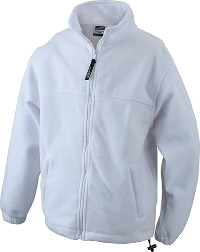 Werbemittel Jacke Fleece Kinder - white