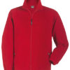 Werbemittel Jacke Fleece Kinder - red