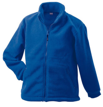 Werbemittel Jacke Fleece Kinder - royal