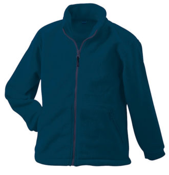 Werbemittel Jacke Fleece Kinder - navy