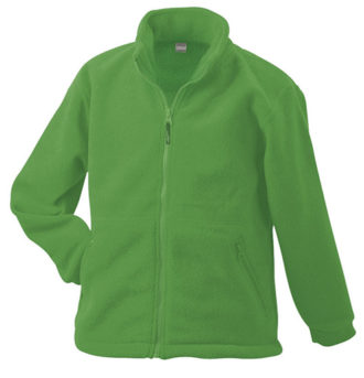 Werbemittel Jacke Fleece Kinder - lime green