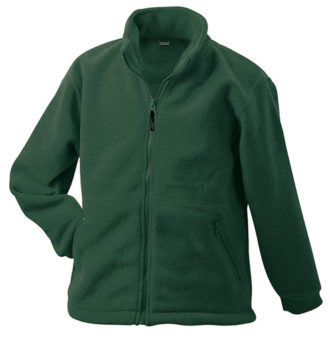 Werbemittel Jacke Fleece Kinder - dark green