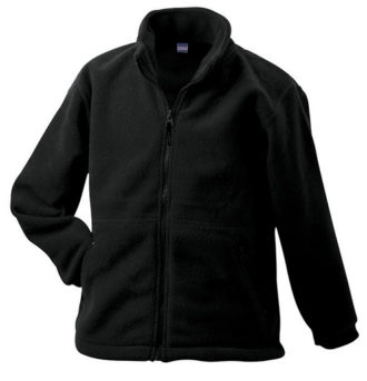 Werbemittel Jacke Fleece Kinder - black