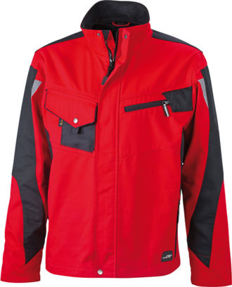 Werbemittel Workwear Jacke - red/black
