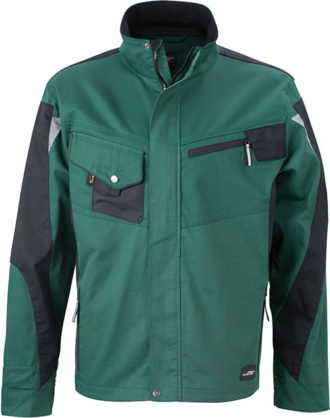 Werbemittel Workwear Jacke - dark green/black