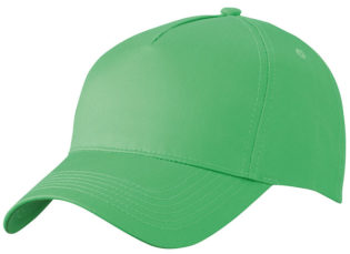 5 Panel Cap James & Nicholson - limegreen
