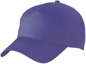 5 Panel Cap James & Nicholson - mauve