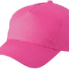 5 Panel Cap James & Nicholson - pink