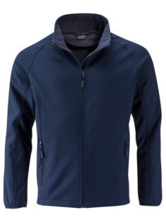 Men's Promo Softshell Jacket James & Nicholson - navy navy