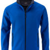 Men's Promo Softshell Jacket James & Nicholson - nautic blue navy