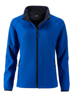 Ladies Promo Softshell Jacket James & Nicholson - nautic blue navy