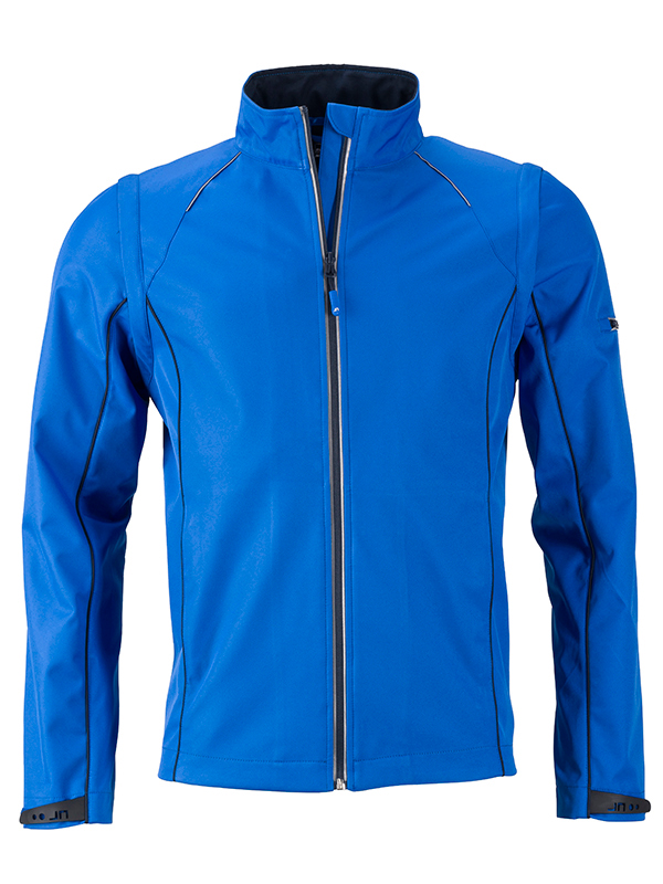 Men's Zip Off Softshell Jacket James & Nicholson