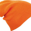 Knitted Long Beanie James & Nicholson - orange