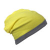 Heather Summer Beanie James & Nicholson - yellowmelange darkgrey