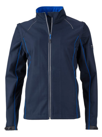 Ladies Zip Off Jacket James & Nicholson - navy royal