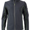 Ladies Zip Off Jacket James & Nicholson - irongrey green