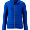 Ladies Padded Jacket James & Nicholson - royal