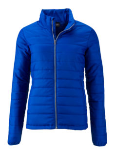 Ladies Padded Jacket James & Nicholson - royal