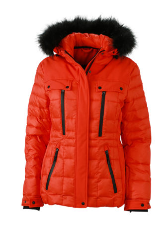 Ladies Wintersport Jacket James & Nicholson - grenadine black