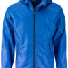 Mens Rain Jacket James & Nicholson - royal navy