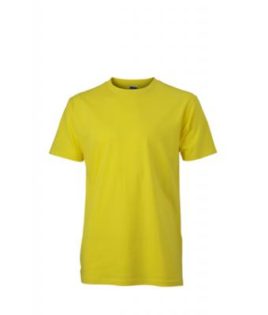 Werbemittel T-Shirt Mens Slim Fit-T - yellow