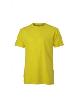 Werbemittel T-Shirt Mens Slim Fit-T - yellow