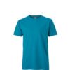 Werbemittel T-Shirt Mens Slim Fit-T - caribbeanblue