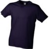 Werbemittel T-Shirt Mens Slim Fit-T US BASIC - aubergine