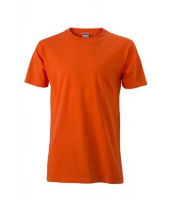 Werbemittel T-Shirt Mens Slim Fit-T - dark orange
