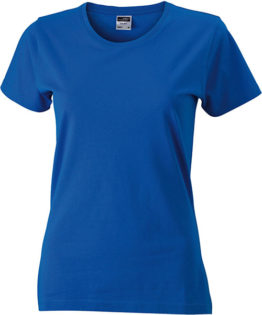 Werbeartikel Damen T-Shirt Ladies Slim Fit - royal