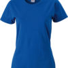 Werbeartikel Damen T-Shirt Ladies Slim Fit - cobalt