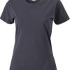 Werbeartikel Damen T-Shirt Ladies Slim Fit - graphite