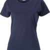 Werbeartikel Damen T-Shirt Ladies Slim Fit - navy