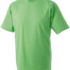 T-Shirt Werbung auf Round-T Heavy - lime green