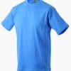 T-Shirt T-Shirt Werbung auf Round-T Heavy - aqua