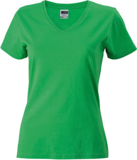 Werbemittel Damen T-Shirt V-Ausschnittn V-Ausschnitt T-Shirtn V-Ausschnitt T-Shirt  - frog