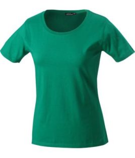 Ladies Basic T Shirt Damenshirt - irish green