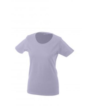 Ladies Basic T Shirt Damenshirt - lilac