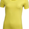 Ladies Basic T Shirt Damenshirt - yellow