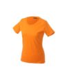 Ladies Basic T Shirt Damenshirt - orange
