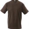Kinder T-Shirt Junior Basic-T - brown