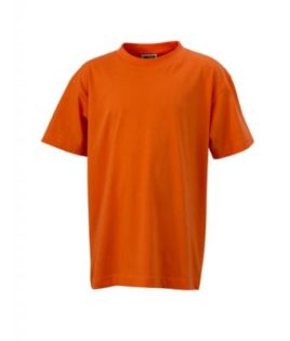 Kinder T-Shirt Junior Basic-T - dark orange